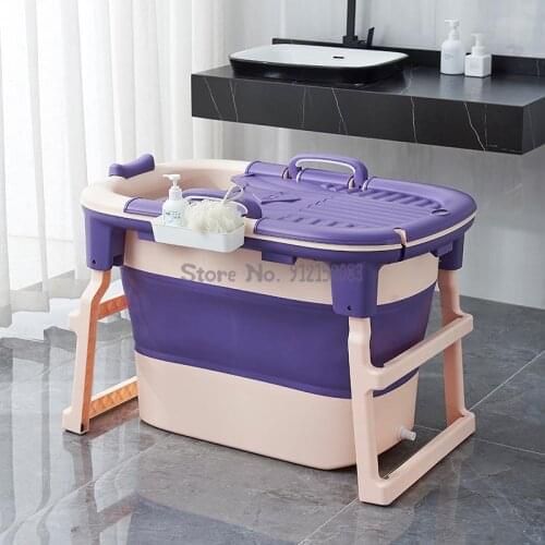 New Bath Tub Adult Foldable Adult Bath Tub Household Bath Tub Dual Purpose Bath Tub