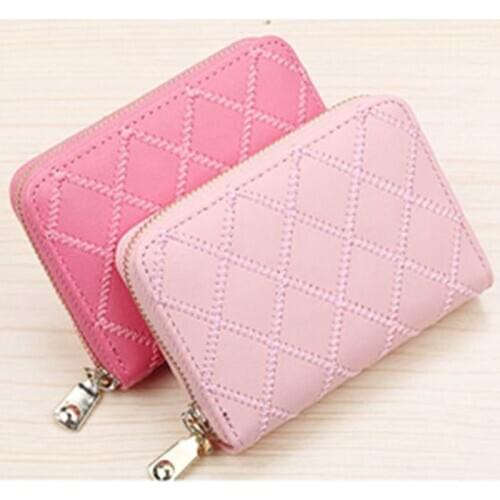 New Short Wallet Female Small Fresh Student Coin Purse Fashion Simple Solid Color Wild Womens Wallets