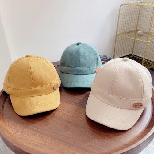 Autumn New Kids Baby Cap Korean Version Boys Girls Baseball Caps Casual Outdoor Children Sun Hat Adjustable Unisex Snapback Hats