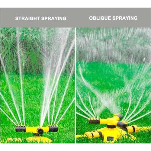 360° Rotating Lawn Sprinkler Garden Gardening Watering Sprayer Sprinklers