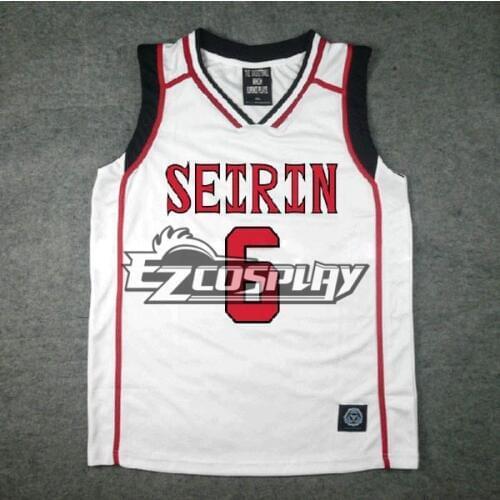 Seirin 2 High School No.6 Jersey Suit from Kuroko No Basuke E001