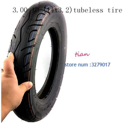 Super quality CST Front/Rear 3.00-10 14X3.2 Scooter Tire Motorcycle Tire 3.00-10 300-10 Electric Motorcycle Tire Tubeless Tires