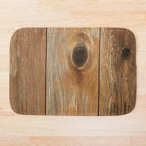 Vintage Wooden Planks Texture Bath Carpet Anti-Slip Doormat Home Entrance Doormat Bedroom Living Room Floor Mats Kitchen Rug