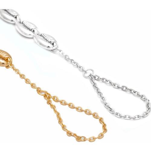 1pc New Boho Shell Beads Toe Ring Anklet Chain Barefoot Sandals Beach Women Foot Jewelry