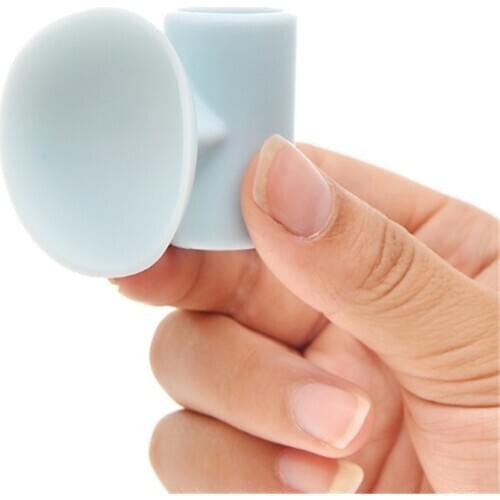 1PCS Silicone Doorknob Cushion Door Stopper Doorknob Wall Mute Crash Pad Door Cabinet Door Handle Lock Silencer Anti-collision