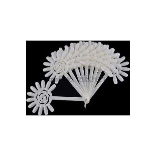 By dhl or ems 200sets 120pc Tips Nail Polish Gel Color Palette Card Display Nail Art Practice Training Polish Color Display new