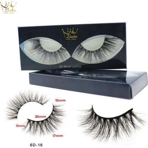 CrownLashes Mink eyelashes 100% cruelty free handmade 3D mink eyelashes full strip false false eyelashes makeup eyelashes