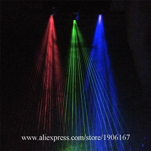 Colorful RGB Laser Gloves With 3 Pcs Lasers For Stage Laserman DJ Show Performance Event & Party Supplies