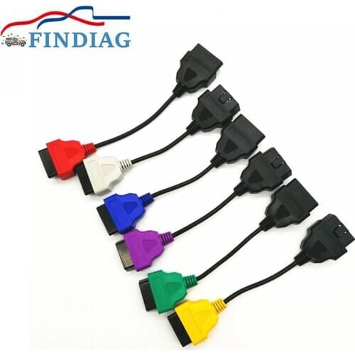 For Multi ECUScan and FiatECUScan for Fiat for LANCIA Support Multi-Model Color Auto OBD2 Connector Diagnostic Adapter Cable