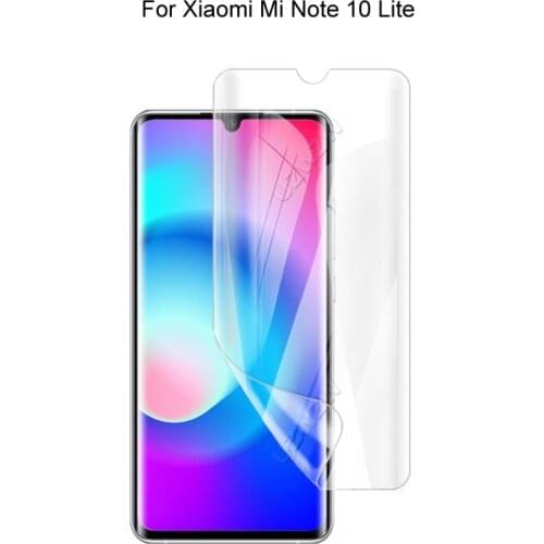 For Xiaomi Mi Note 10 Lite Full Cover Soft Hydrogel Film Screen Protector
