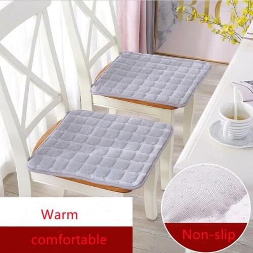 Breathable Home Soft Square Seat Cushion Non-slip Dining Chair Pad Sofa Throw Pillow Home Decor Mat Cojines Decorativos