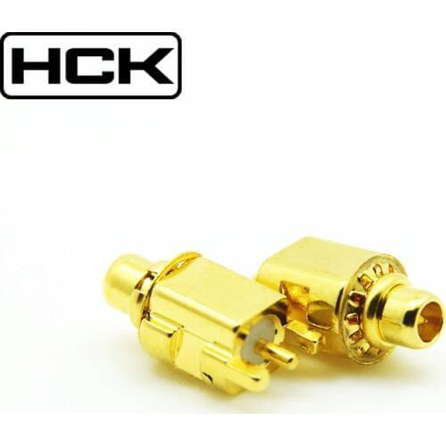 Hot 1 lot/10pcs NiceHCK MMCX Male Pins SE535 SE215 SE425 SE846 UE900 DIY Gold Plated Pins With Metal Gasket Free Shipping