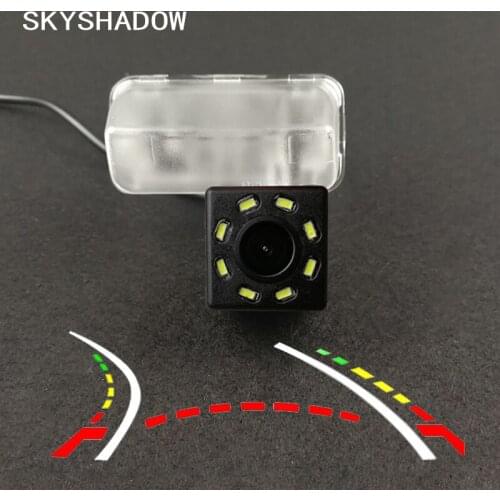 For Toyota Corolla Levin YARIS L Vios Verso Camry Highlander 2015 Wireless Car CCD Rear Camera Fisheye 12 Led Dynamic Night