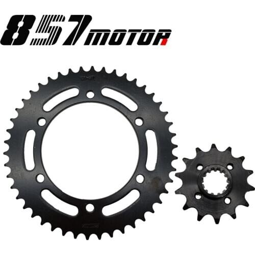 A Set Front And Rear Chain Sprocket Gear Disc Wheel Kit For Kawasaki ZXR250 ZXR 250 Motorcycle Accessories