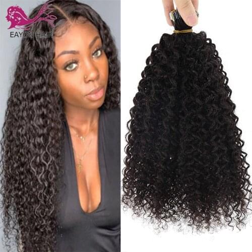 40 Pieces Full Head Kinky Curly Tape In Human Hair For Black Women Brazilian Skin Weft Adhesive Invisible Tape in Extensions