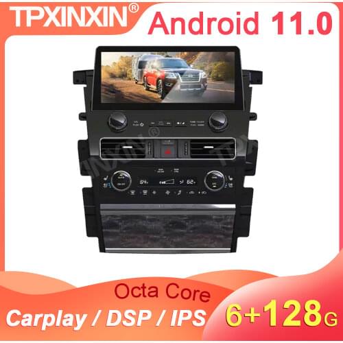 Android 10.0 4+64G For Nissan Patrol Y62 2010-2020 DSP Carplay Multimedia Player Auto Radio Tape Recoder Head Unit Navigation