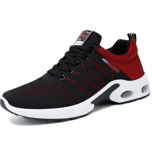Mesh Sneakers 2021 Spring Summer New Men Shoes Korean Fashion Running Black Shoe Breathable Mesh Shoes
