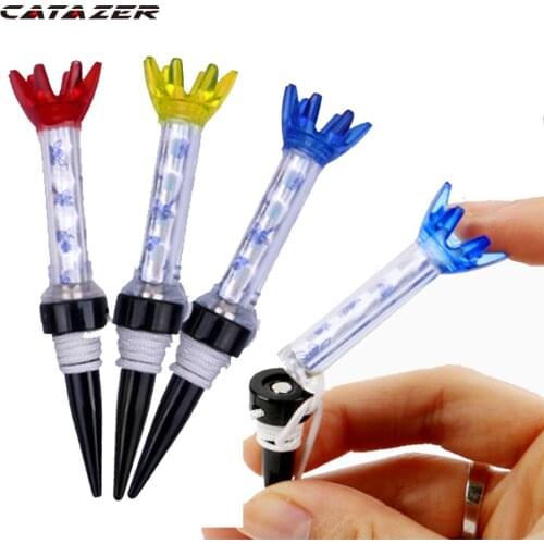New Golf Tees Set Magnetic Step Down Golf Ball Holder Tees Outdoor Golf Accessories