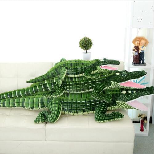 Super giant Crocodile soft toys plush Stuffed doll Toy for girls 200cm Big Size Simulation animals dolls toy for children gifts