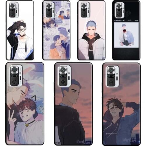 HERE YOU ARE manga Case For Xiaomi Redmi 9 9T 9C 8A 9A K40 Phone Cover For Redmi Note 10 9 Pro Note 8 8T 9S