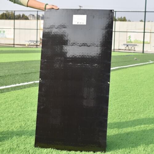 High quality new stock high conversion efficiency monocrystalline silicon semi flexible solar panel 100W 18V 12V