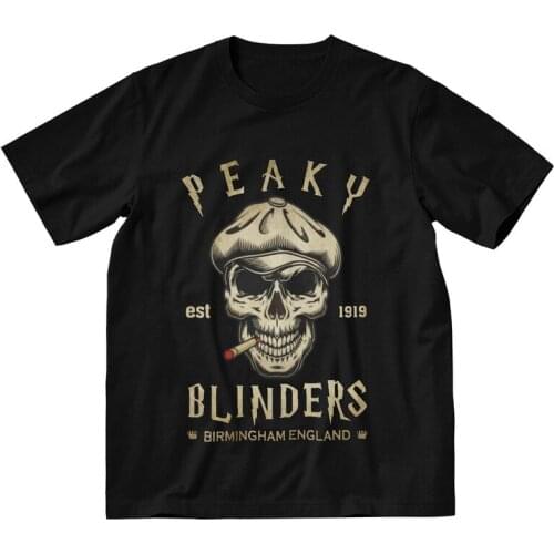Funny By Order Of The Peaky Blinders T Shirt Men Short Sleeve 100% Cotton T-shirts TV Fan Merch Gift Tee Harajuku Tshirt Gift