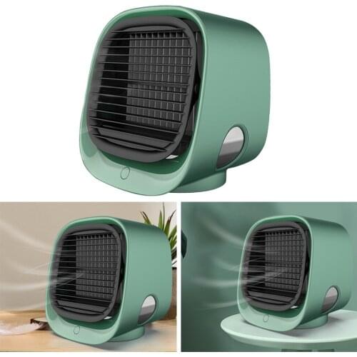 2x Personal Portable USB Air Cooler Cooling Air Conditioner Humidifier New