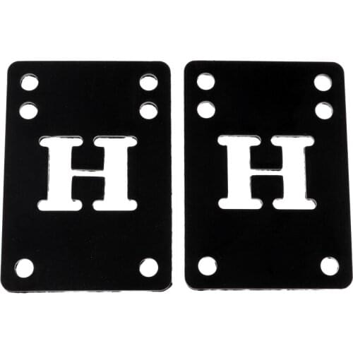 2 Pieces Rubber Skateboard Longboard Riser Pad Shock Pads 1/8 3mm