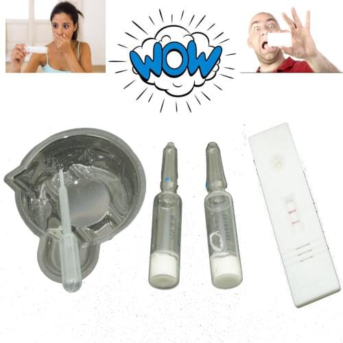 2x Fools day Prank Joke Always False Positive Can Cheat Any Real Pregnancy Test