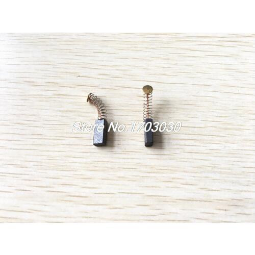 3 Pairs DC Electric Motor 13 x 6 x 4mm Carbon Brushes