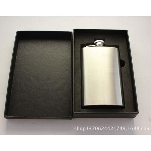 50sets/lot Custom logo 5oz Stainless Steel Hip Flask Liquor Whisky Alcohol Cap Funnel Drinkware For Drinker