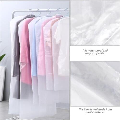 50 Pcs 60*100cm Clothes Dust Cover Disposable Garment Dust Shield Garment Suit Bag Dust Cover For Clothes