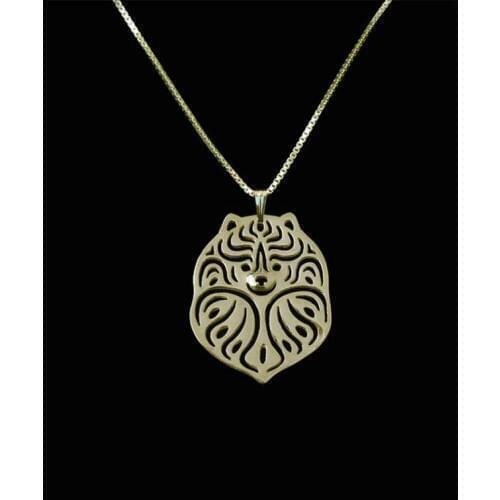 DAGNGAO fashion Newest Handmade Pomeranian Pendant women choker chain necklace cute Dog Jewelry Pet Lovers Gift Idea