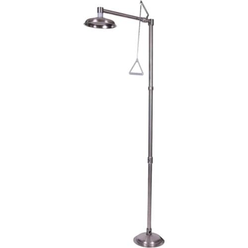 Istec Floor Mounted Full Height Shower Hand Operated Stainless Steel