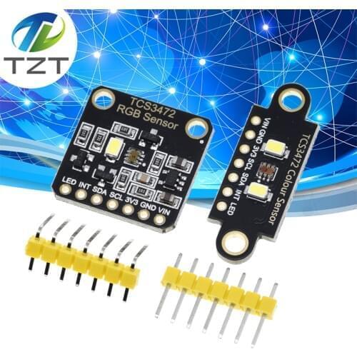 TZT TCS34725 Color Sensor Recognition Module RGB Development Board IIC For Arduino STM32