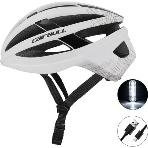 CAIRBULL VISTA 2021 Cycling Helmet Rear Light USB Rechargeable Bicycle Taillight LED MTB/Road Bicycle Helmet Sport Safe Gear