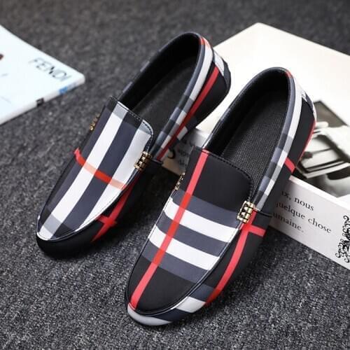Mens shoes comfortable brand without laces 2019 spring and autumn new fashion trend simple lightweight flat outdoor loafers