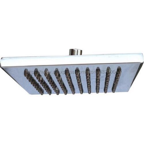 Modern Style Head Shower Square shape Polished Chrome Finish Bathroom Shower Head Nsh008