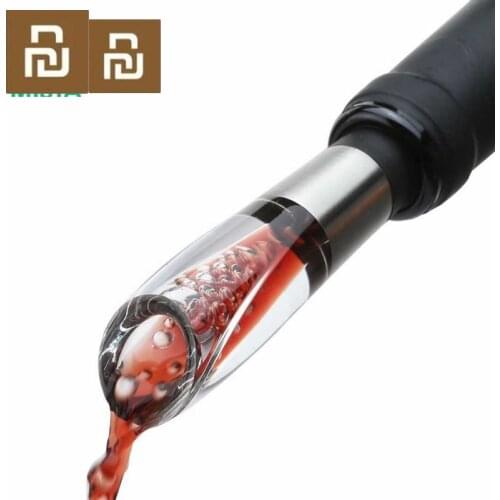Original Xiaomi CIRCLE JOY Stainless Steel Fast Decanter Wine Decanter Suitable for A Variety of Wine Bottles