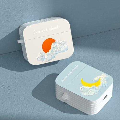 Silicone Case Protective Cover for Apple Airpods 2 1 Earphone Cover Printing Pattern Airpods Pro Headset Charging Box Bags Cover