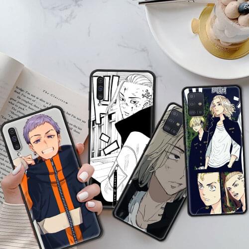 Silicone Soft Cover Phone TPU Case For A91 A72 A71 A52 A51 A42 A41 A32 A31 A21s A21 EU A12 A11 A02 A02s A01 tokyo revengers