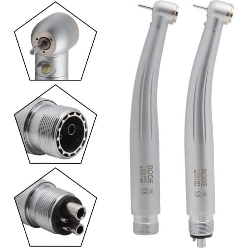 Dental LED High Speed Handpiece Self-powered Air Turbine Dental Handpiece Standard 2/4Holes SU Cartirdge Rotor Pana Max