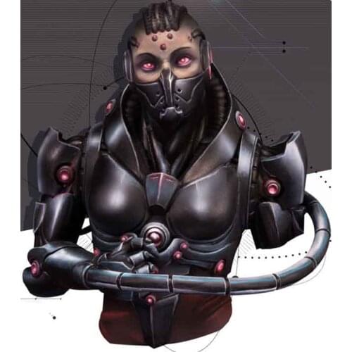 Unassambled 1/12 ancient fantasy man bust Resin figure miniature model kits Unpainted