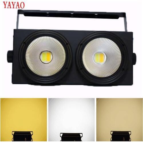 YaYao Cob 2 Eyes 200W Par Stage Lights Fast Delivery LED Color Matching Party Voice Control KTV Disc Christmas