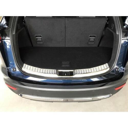 Stainless Inner Rear Bumper Protector Sill Trim 1pcs For Mazda CX-9 2017 - 2019