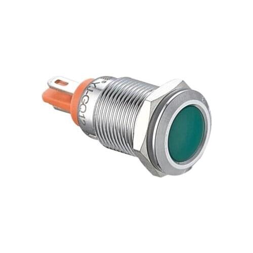 Zusen 12mm 12V 24V 220V signal indicator lamp(ZS12-D/G/12V/N)