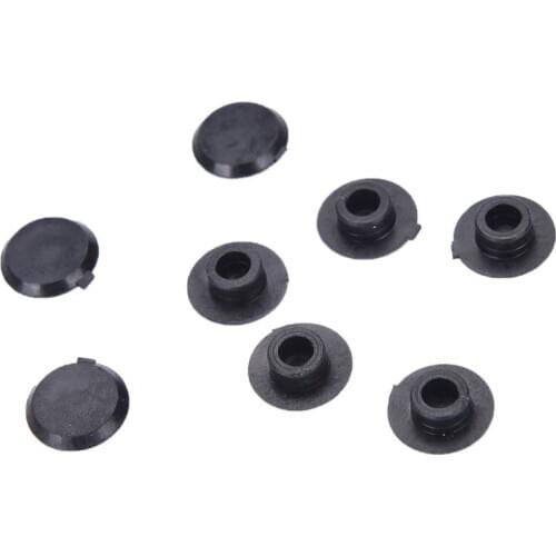 100Pcs/lot M4/5/6/10 Hex Socket Allen Bolt Screw Nut Hexagon Head Cover Cap Protector Screws Covers Caps