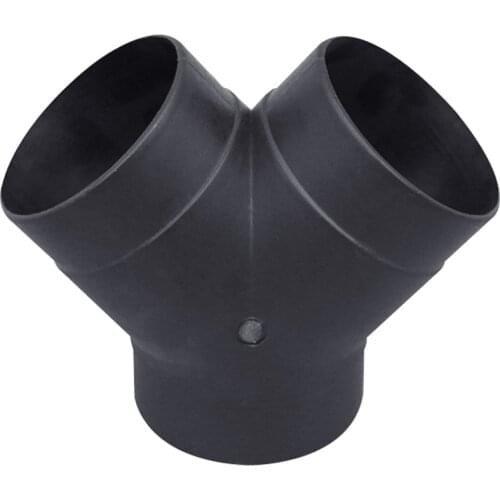 75mm Air Vent Ducting Y Piece Elbow Pipe Outlet Exhaust Connector For Eberspaecher Air for Diesel Parking Heater