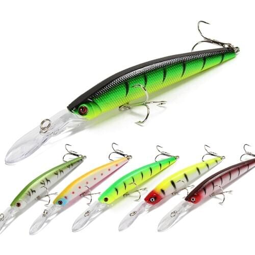 1Pc 14.5cm/15g Minnow Wobblers Fishing Lure Vobler Artificial Bait Hard Lures For Fishing Fish Goods Tackle Minow Trolling Lure