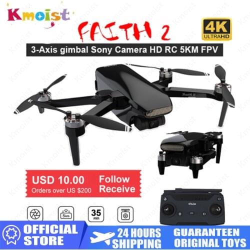 2021 NEW Faith 2 Drone 4K 3-Axis Gimbal HD Camera GPS WiFi Profissional Brushless RC Quadcopter 5KM 35Mins Drones VS SG906 Pro 2